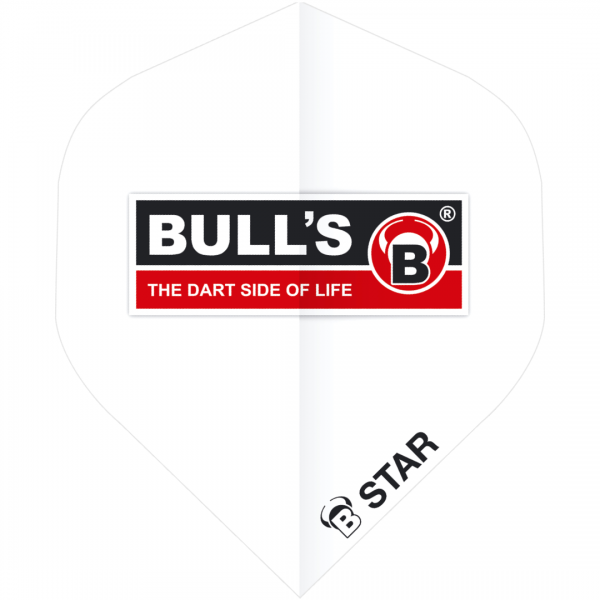 Bull's Logo Weiß B-Star Flight Standard