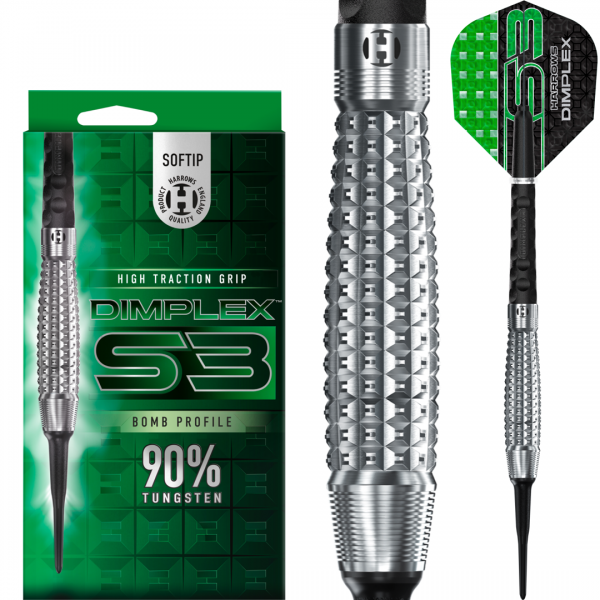 Harrows Dimplex S3 Bomb Softdarts