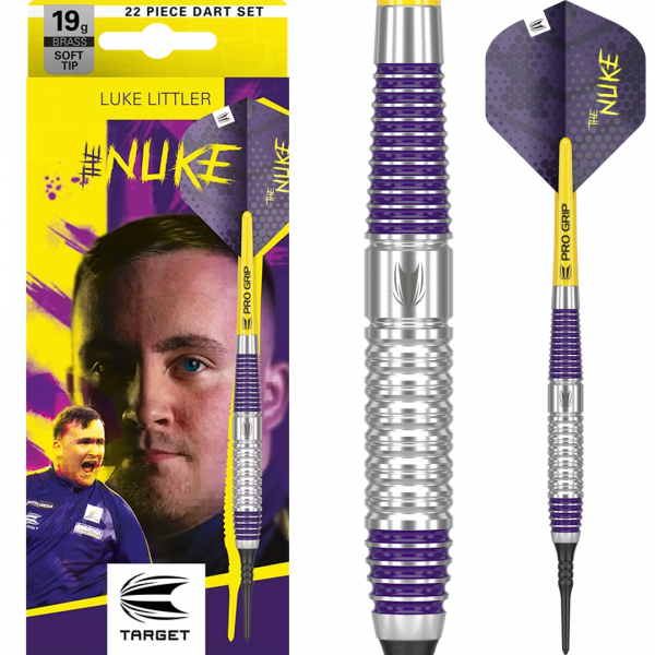 Target Luke Littler Brass Softdarts Set