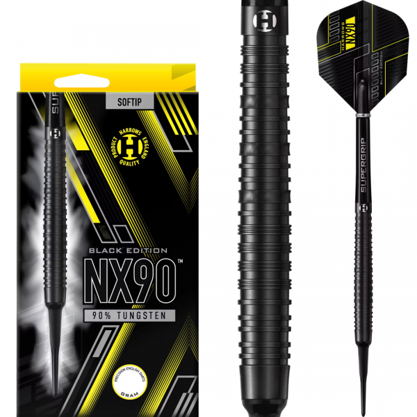 Harrows NX90 Black Softdarts