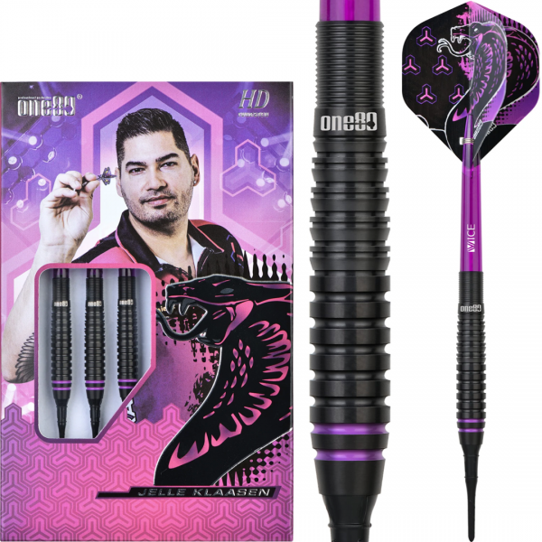 One80 Jelle Klaasen HD 80% Tungsten Softdarts