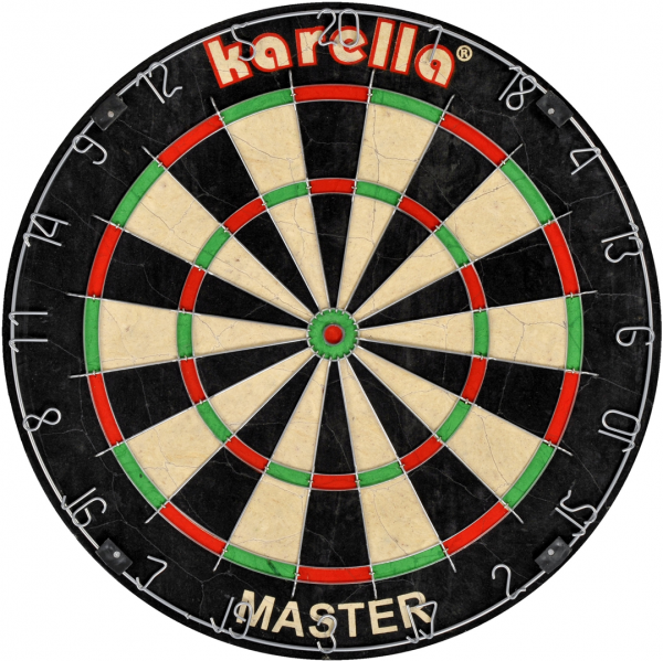 Karella Master Dartboard Steeldart